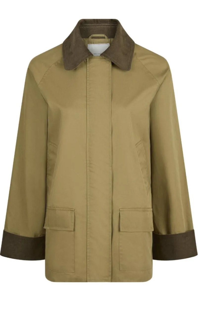 Outlet Jakke - Anastacia - Khaki Jakker & Frakker|Alt Overtøj