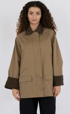 Outlet Jakke - Anastacia - Khaki Jakker & Frakker|Alt Overtøj