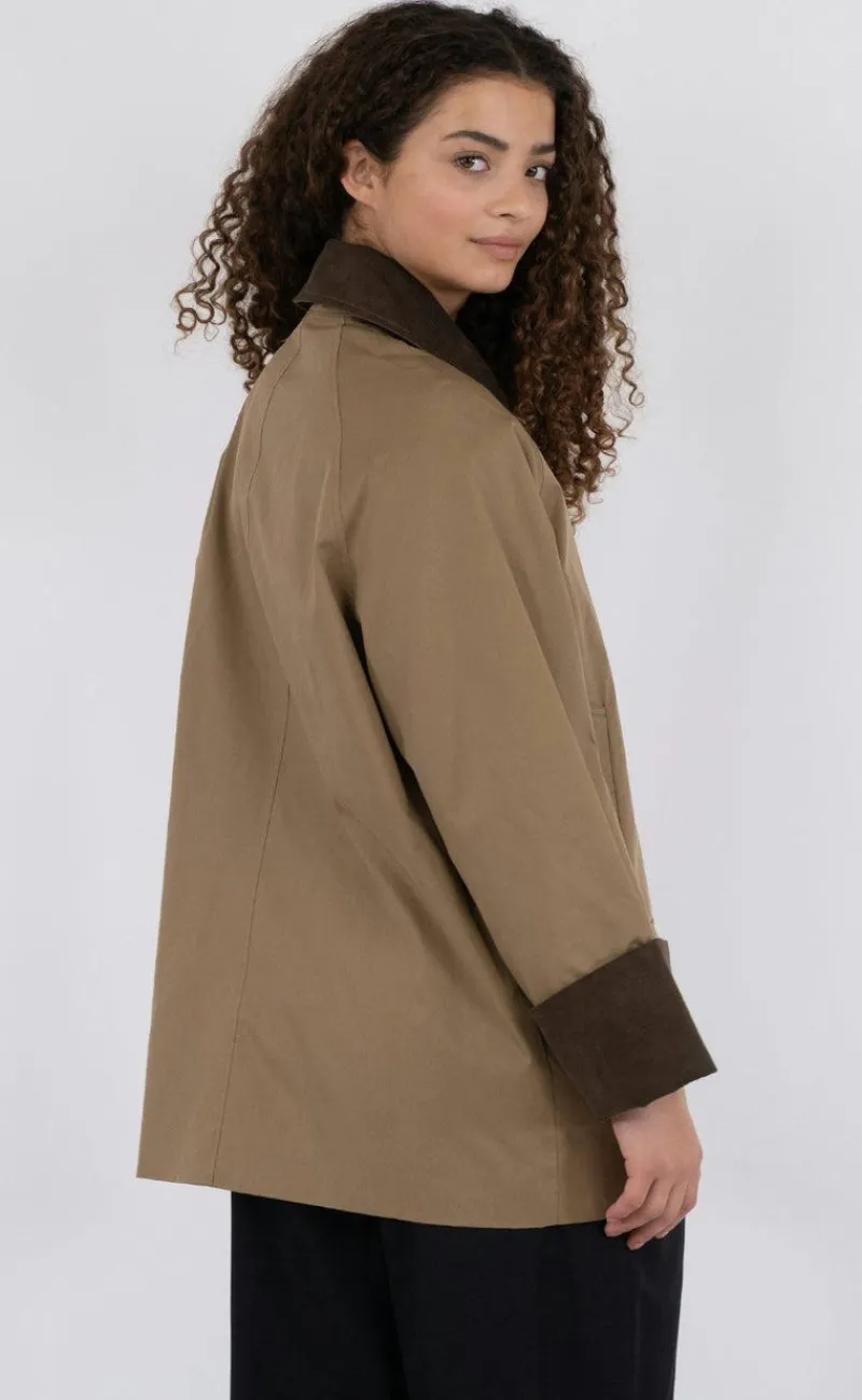 Outlet Jakke - Anastacia - Khaki Jakker & Frakker|Alt Overtøj