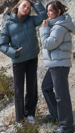 Hot Jakke - Fox Puffer - Smoke Green Jakker & Frakker|Alt Overtøj