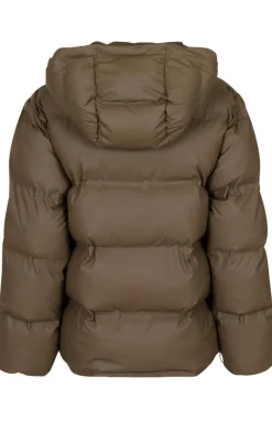 New Jakke - Fox Puffer - Dark Taupe Jakker & Frakker|Alt Overtøj