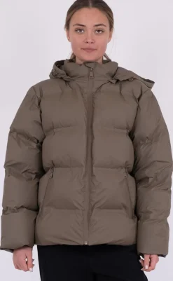 New Jakke - Fox Puffer - Dark Taupe Jakker & Frakker|Alt Overtøj