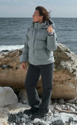 Jakke - Fox Puffer - Light Grey Jakker & Frakker|Alt Overtøj