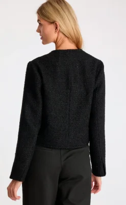 Best Jakke - Manua Boucle - Black Jakker & Frakker|Alt Overtøj