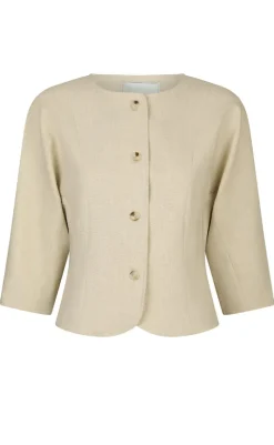 Best Jakke - Mesto - Beige Melange Jakker & Frakker|Alt Overtøj