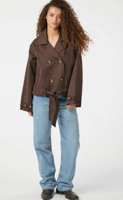 Online Jakke - Sia F - Chocolate Brown Jakker & Frakker|Alt Overtøj