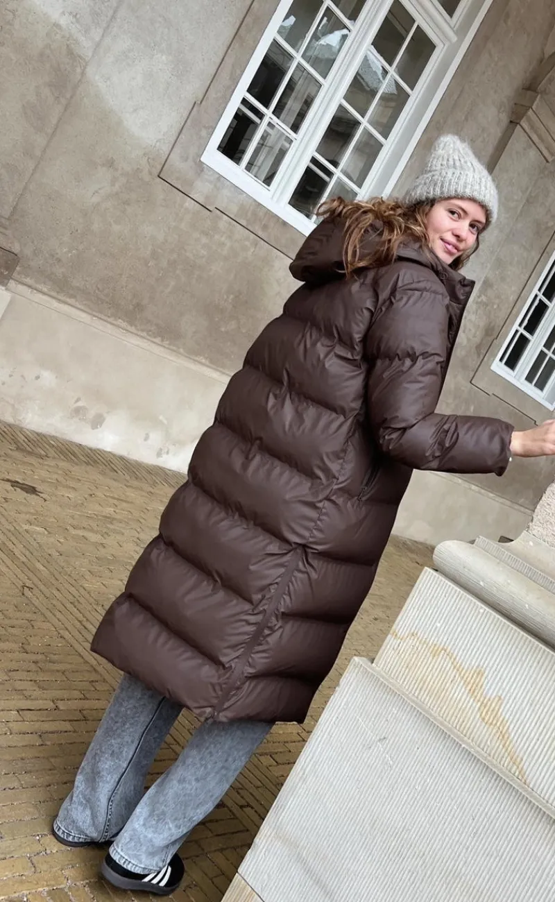 Sale Jakke - Viviana Puffer - Mocca Jakker & Frakker|Alt Overtøj