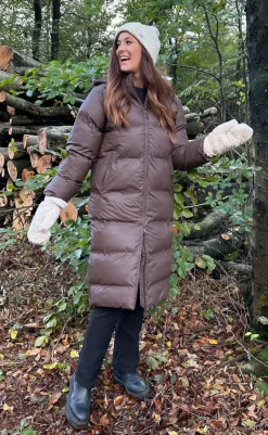 Sale Jakke - Viviana Puffer - Mocca Jakker & Frakker|Alt Overtøj