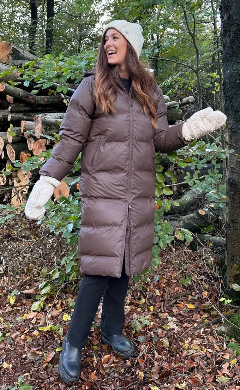 Sale Jakke - Viviana Puffer - Mocca Jakker & Frakker|Alt Overtøj