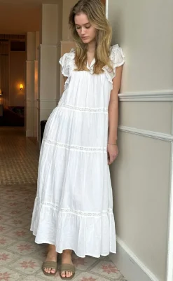 Best Kjole - Ankita S Voile - White Kjoler