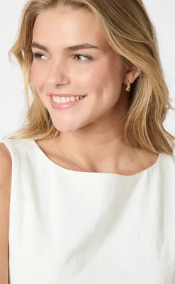 Best Kjole - Bruna Ramie - Off White Kjoler