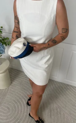 Best Kjole - Bruna Ramie - Off White Kjoler