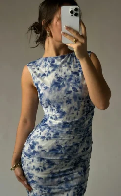 Online Kjole - Corilina - Light Blue Kjoler