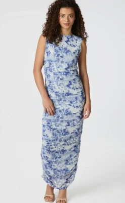 Online Kjole - Corilina - Light Blue Kjoler