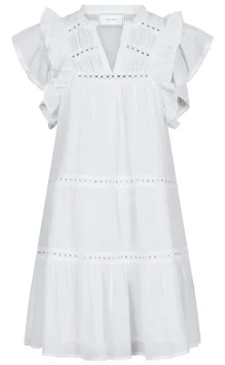 Discount Kjole - Jamma S Voile - White Kjoler