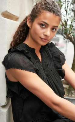 Sale Kjole - Jamma S Voile - Black Kjoler