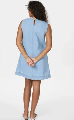 Discount Kjole - Livo - Light Blue Kjoler