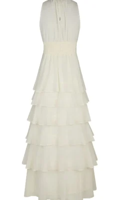 Hot Kjole - Marli Chiffon - Light Yellow Kjoler