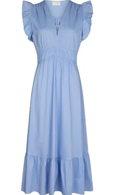 Hot Kjole - Pollana Poplin - Sky Blue Kjoler