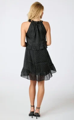 Clearance Kjole - Rida Bedazzled - Black Kjoler