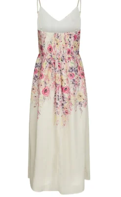 New Kjole - Sanni Flower - Ivory Kjoler