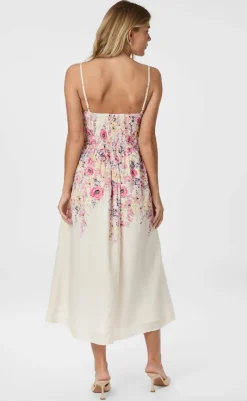 New Kjole - Sanni Flower - Ivory Kjoler