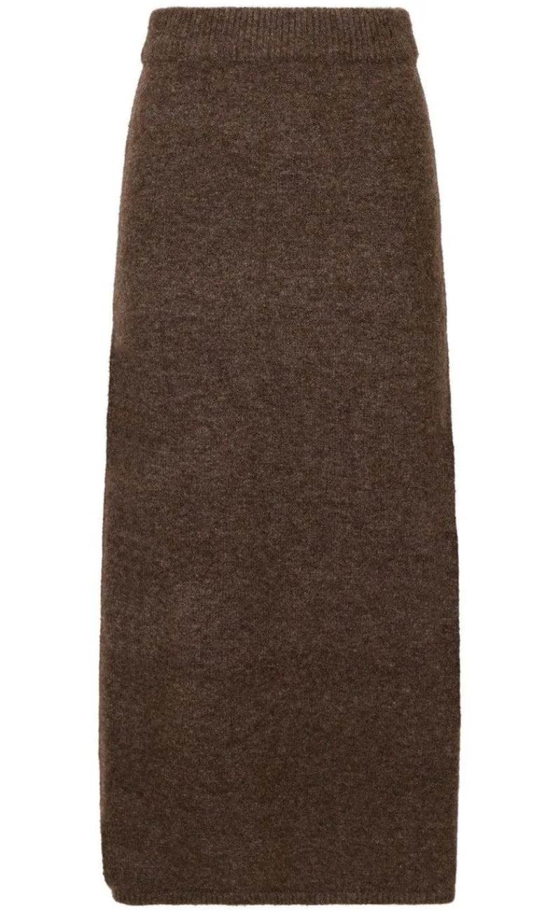 Best Nederdel - Ashanti - Brown Melange Nederdele