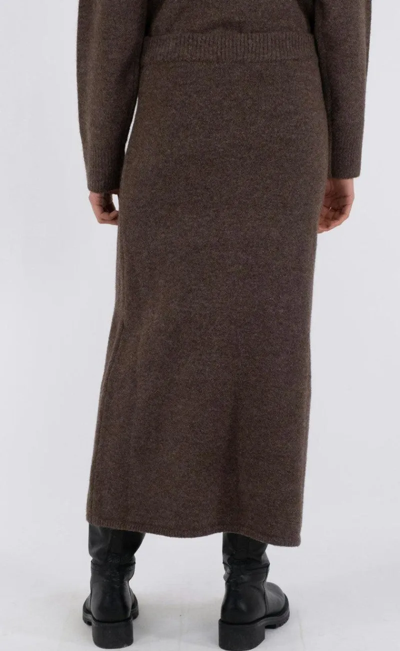 Best Nederdel - Ashanti - Brown Melange Nederdele