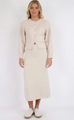 Online Nederdel - Ashanti - Ivory Nederdele