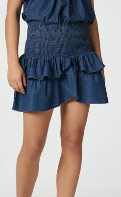 Hot Nederdel - Carin Denim - Blue Nederdele