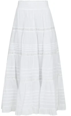 Best Nederdel - Felicia S Voile - White Nederdele