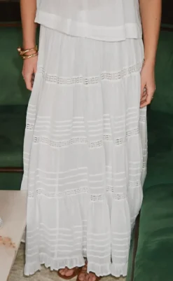 Best Nederdel - Felicia S Voile - White Nederdele