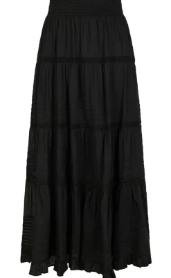 Outlet Nederdel - Felicia S Voile - Black Nederdele