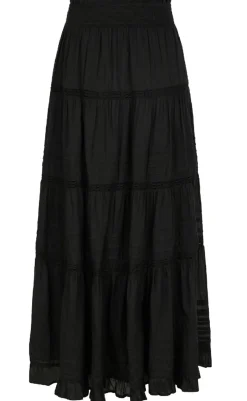 Outlet Nederdel - Felicia S Voile - Black Nederdele