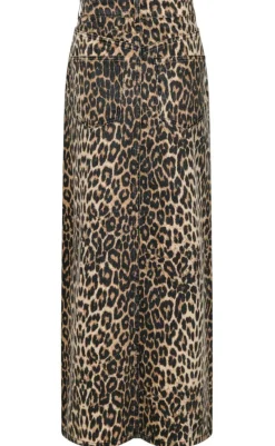 Clearance Nederdel - Frankie - Leopard Nederdele