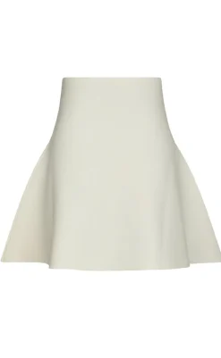 New Nederdel - Hanna Smooth - Off White Nederdele