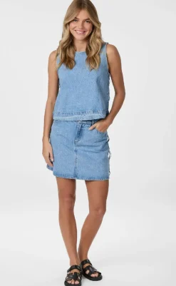 New Nederdel - Kessia Braid - Blue Nederdele