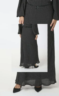 Hot Nederdel - Lola Dot - Black Nederdele