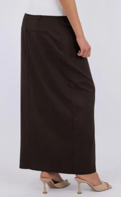 Clearance Nederdel - Vinti - Mocca Melange Nederdele