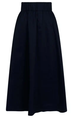 Sale Nederdel - Yara Poplin - Black Nederdele