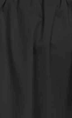 Sale Nederdel - Yara Poplin - Black Nederdele