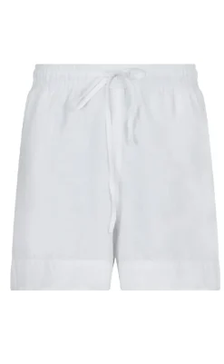 Outlet Shorts - Shea Linen - White Shorts
