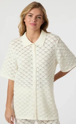 Outlet Skjorte - Sette Crochet - Off White Skjorter
