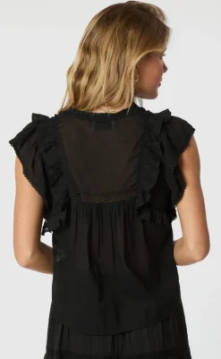 Top - Jayla - Black T-shirts & Toppe