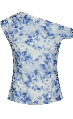 Outlet Top - Peri Mesh - Light Blue T-shirts & Toppe