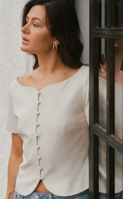 New Top - Tango Structure - Off White T-shirts & Toppe