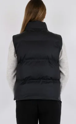 Outlet Vest - Annike C Puffer - Black Veste