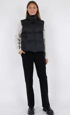Outlet Vest - Annike C Puffer - Black Veste