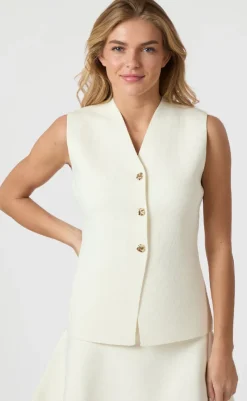 Hot Vest - Sway Smooth - Off White Veste