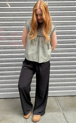 Clearance Bluse - Kama - Sage Green Bluser